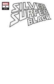 SILVER SURFER BLACK #1 (OF 5) BLANK VAR