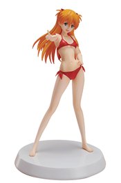 EVANGELION SUMMER QUEENS ASUKA LANGLEY SHIKINAMI PVC FIG