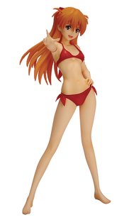 EVANGELION ASSEMBLE HEROINES ASUKA LANGLEY SHIKINAMI PVC FIG