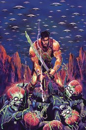 WARLORD OF MARS ATTACKS #1 MARC D`ALFONSO VIRGIN CVR