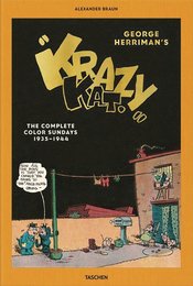 GEORGE HERRIMAN COMPLETE KRAZY KAT IN COLOR 1935-1944 HC