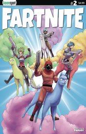 FARTNITE CHAPTER POO #1 CVR B LLAMA RIDERS IN SKY (RES)