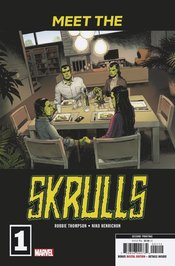 MEET THE SKRULLS #1 (OF 5) 2ND PTG MARTIN VAR