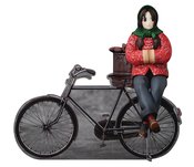 THE OUTCAST FENG BAOBAO 1/10 PVC FIG WINTER VER