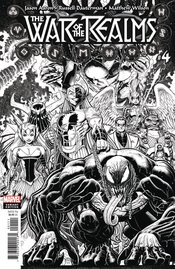 WAR OF REALMS #4 (OF 6) ART ADAMS B&W VAR