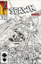 SPAWN #299 CVR C B&W MCFARLANE