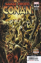 SAVAGE SWORD OF CONAN #3 2ND PTG GARNEY VAR