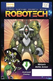 ROBOTECH #23 CVR B VEHICLE ACTION FIGURE VAR