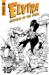 ELVIRA MISTRESS OF DARK #6 15 COPY CASTRO FOC B&W INCV