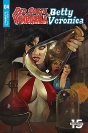 RED SONJA VAMPIRELLA BETTY VERONICA #4 CVR A DALTON