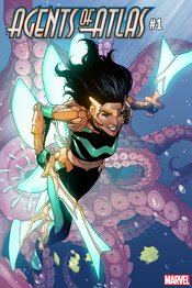 AGENTS OF ATLAS #1 (OF 5) YU WAVE VAR