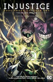 INJUSTICE GODS AMONG US YEAR TWO DELUXE ED HC