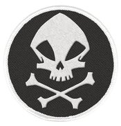 UMBRELLA ACADEMY PATCH KRAKEN SKULL LOGO