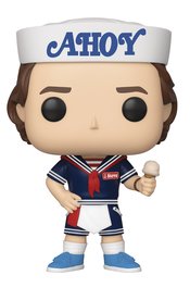 POP TV STRANGER THINGS STEVE W/ HAT AND ICE CREAM VIN FIG (M