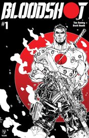 BLOODSHOT (2019) #1 CVR D B&W & RED MEYERS