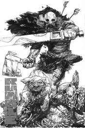 RUMBLE #16 CVR A B&W ZAFFINO (MR)