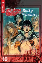 RED SONJA VAMPIRELLA BETTY VERONICA #5 CVR C BRAGA