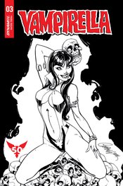 VAMPIRELLA #3 50 COPY CAMPBELL B&W INCV