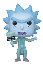 POP ANIMATION RICK & MORTY HOLOGRAM RICK CLONE VINYL FIG