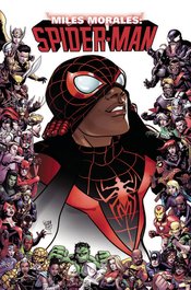 MILES MORALES SPIDER-MAN #9 FERRY MARVEL 80TH FRAME VAR