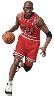 MICHAEL JORDAN CHICAGO BULLS UNIFORM MAFEX AF