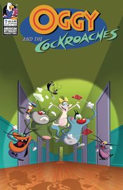 OGGY & THE COCKROACHES #1 CVR C LTD ED ANIMATION CEL HOMAGE