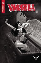 VAMPIRELLA #4 20 COPY DALTON B&W INCV