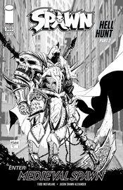 SPAWN #303 CVR C B&W MCFARLANE