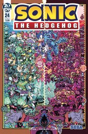 SONIC THE HEDGEHOG #24 CVR A GRAY & GRAHAM