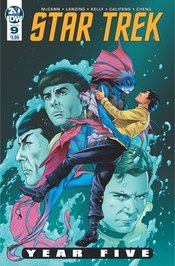 STAR TREK YEAR FIVE #9 CVR A THOMPSON