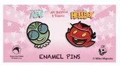 HELLBOY ITTY BITTY HELLBOY & ABE LTD ED ENAMEL PIN 6PC ASST