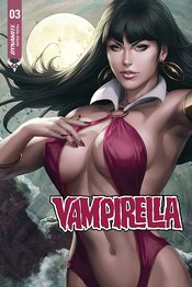 VAMPIRELLA #3 15 COPY ARTGERM SNEAK PEEK FOC INCV