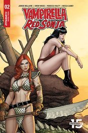 VAMPIRELLA RED SONJA #2 15 COPY CHO SNEAK PEEK FOC INCV