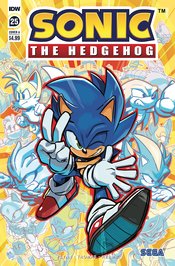 SONIC THE HEDGEHOG #25 CVR A HESSE