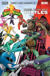 POWER RANGERS TEENAGE MUTANT NINJA TURTLES #2 CVR A MORA