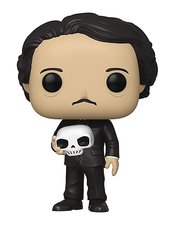 POP ICONS EDGAR ALLAN POE W/ SKULL VIN FIG