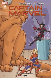 MARVEL ACTION CAPTAIN MARVEL #4 10 COPY INCV HALLION  (