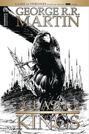 GEORGE RR MARTIN A CLASH OF KINGS #1 50 COPY GUICE B&W INCV