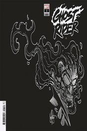 DF GHOST RIDER #1 SGN SILVER SKETCH HAESER