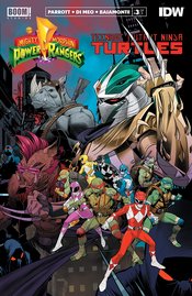 POWER RANGERS TEENAGE MUTANT NINJA TURTLES #3 CVR A MORA