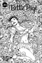 BETTIE PAGE UNBOUND #6 15 COPY ROYLE B&W FOC INCV