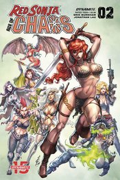 RED SONJA AGE OF CHAOS #2 CVR B QUAH