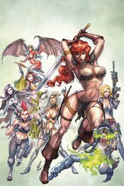 RED SONJA AGE OF CHAOS #2 QUAH LTD VIRGIN CVR