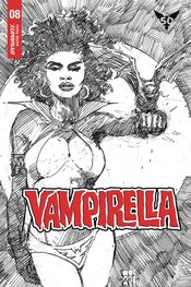 VAMPIRELLA #8 20 COPY COWAN B&W INCV