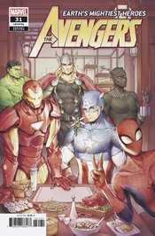 AVENGERS #31 TIANQI HU CHINESE NEW YEAR VAR