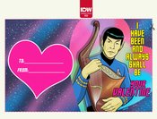 STAR TREK YEAR FIVE VALENTINES DAY 10 COPY INCV CHARM