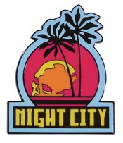 CYBERPUNK 2077 NIGHT CITY MAGNET