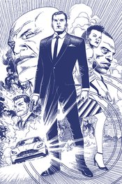 JAMES BOND #1 15 COPY CHEUNG B&W TINT VIRGIN FOC INCV