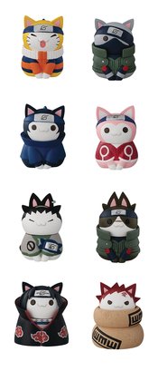 NARUTO NYARUTO CATS OF KONOHA VILLAGE MINI FIG BOX SET