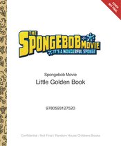 SPONGEBOB MOVIE LITTLE GOLDEN BOOK